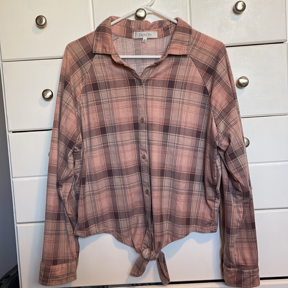 Eden & Olivia flannel shirt
